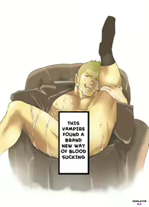 Vampire-sama wa Mattaku Atarashii Kyuuketsu Houhou o Mitsukemashita. | This vampire found a brand new way of bloodsucking — hentai manga cover on Fhentai