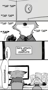 Working Late — hentai manga cover on Fhentai