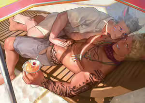 Romg8864 Commissioned Art Collection 2018 — hentai manga cover on Fhentai