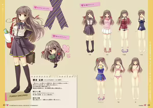 Page 22 of オトメスイッチビジュアルファンブック OTOMEMORY ～オトメモリー～ - preview thumbnail
