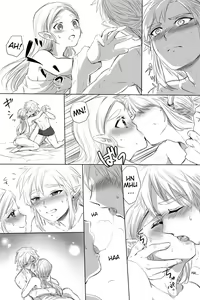 Page 4 of BreaWi no LinZel ga Hitasura Ichaicha Shite Sukebe na Koto Suru Manga | A BoTW manga where Link and Zelda earnestly flirt and do lewd things - preview thumbnail