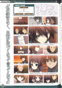 Page 51 of Cross Days Visual Fan Book - preview thumbnail