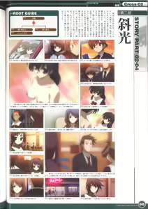 Page 52 of Cross Days Visual Fan Book - preview thumbnail