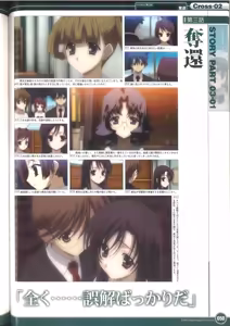 Page 56 of Cross Days Visual Fan Book - preview thumbnail