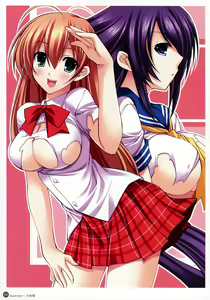 Page 8 of Ikkitousen Dragon Destiny Offical Visual Fan Book - preview thumbnail
