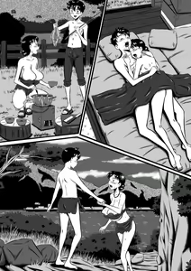 Page 75 of Kaa-san, Kaa-san! Kaa-saaaan! Mujintou, Oyako Futari de Yagai Sex! - preview thumbnail