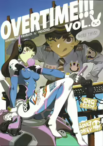 OVERTIME!! OVERWATCH FANBOOK VOL. 2 — hentai manga cover on Fhentai
