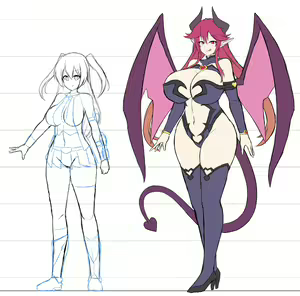 Page 37 of Les Inma no Inmon Kairaku Choukyou | A Lesbian Succubus's Lust Crest Pleasure Training - preview thumbnail
