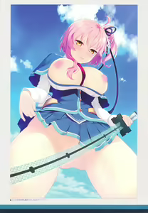 Page 40 of 白刃きらめく恋しらべ Shiraha Art Book - preview thumbnail