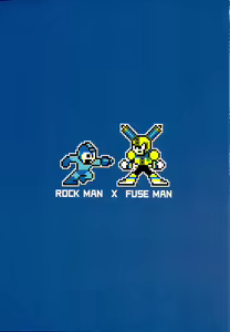 Page 34 of Luòkè rén 11-FUSEMAN gōnglüè běn | "Rockman 11-FUSEMAN Raiders" - preview thumbnail