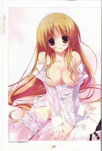 Page 18 of Hoshizora e Kakaru Hashi Visual Fanbook - preview thumbnail