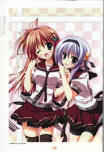 Page 8 of Hoshizora e Kakaru Hashi Visual Fanbook - preview thumbnail