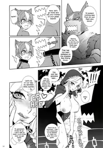 Page 18 of Dounen Hakai ~Ookina Akazukin & Chiisaki Ookami~ - Big Red Riding Hood and the little wolf. (decensored) - preview thumbnail