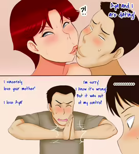 Page 5 of Mask o Kabutta Musuko to... | Whith her son while he wears a mask... - preview thumbnail