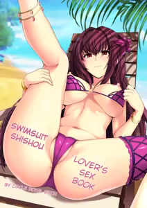 Mizugi Shishou to Koibito Ecchi Suru Hon. — hentai manga cover on Fhentai
