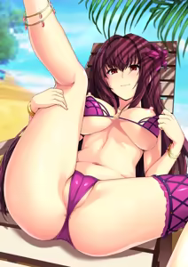 Page 2 of Mizugi Shishou to Koibito Ecchi Suru Hon. - preview thumbnail