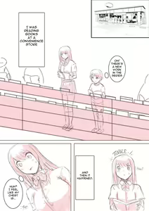 A Girl Who Got Her Breasts Expanded by a Boy at the Counter — hentai manga cover on Fhentai