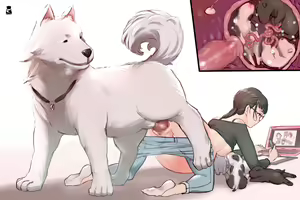 Life with dog — hentai manga cover on Fhentai
