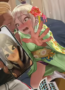 Page 3 of Hatsumoude de Deatta Osananajimi - preview thumbnail