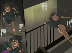 Page 12 of Garigari Shitagi Hunter VS Peniban Kyoshiri Onna - preview thumbnail