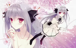 Page 11 of Tsuki ni Yorisou Otome no Sahou official visual fanbook - preview thumbnail