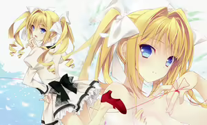 Page 12 of Tsuki ni Yorisou Otome no Sahou official visual fanbook - preview thumbnail