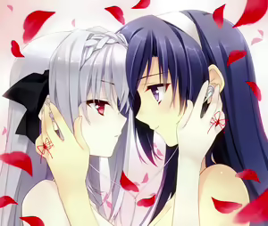 Page 39 of Tsuki ni Yorisou Otome no Sahou official visual fanbook - preview thumbnail