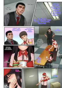 Page 4 of Kare to Watashi to Tenchou no Shinya Kinmu 3 - preview thumbnail