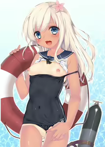 Page 22 of Kantai Carnival 3 -Ro-chan no Sukumizu- - preview thumbnail