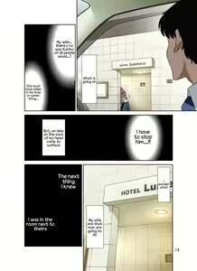 Page 14 of Ore Shucchouchuu, Tsuma Netorarechuu. - preview thumbnail