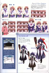 Page 8 of Itsuka, Todoku, Ano Sora ni. visual fanbook - preview thumbnail