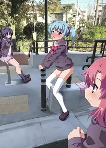 Page 430 of Machinaka no Gokubuto Pole o Shiriana de Gokkun!? Koushuu Koukaku "AR" Koukousei Shashinshuu - preview thumbnail