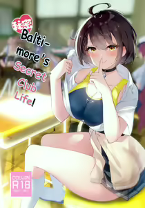 Baltimore Senpai no Himitsu no Bukatsu Shoukai | Baltimore Senpai Secret Club Life! — hentai manga cover on Fhentai