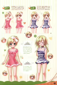 Page 48 of Floral Flowlove Visual Fanbook - preview thumbnail