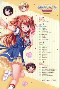 Page 7 of Floral Flowlove Visual Fanbook - preview thumbnail
