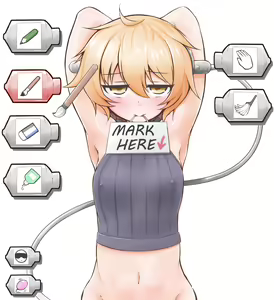 Page 5 of Hand Marker-chan no Kokuban ni Oekaki dekiru Appli - preview thumbnail