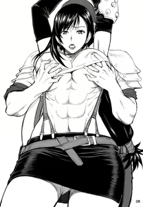 Page 28 of Tifa-san no Fuuzoku Kinmu - preview thumbnail