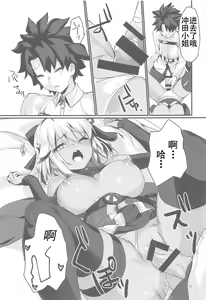 Page 13 of Okita Alter-chan to Nyan Nyan shitai dake no Hanashi. - preview thumbnail
