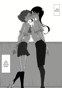 Page 37 of Sousaku Yuri: Les Fuuzoku Ittara Tannin ga Dete Kita Ken | I Went to a Lesbian Brothel and My Teacher Was There - preview thumbnail