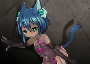Page 165 of Tsuyotsuyo is a cat-ear bandit who can't lose to tentacle traps in the dungeon. - preview thumbnail
