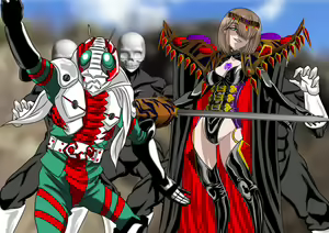 Page 265 of Akujo Bella Donna (2) Kamen Fighter GIII Hen Johakyuu Fukushuu no Kamen Senshi Nyotaika Ryoujoku Hen - preview thumbnail
