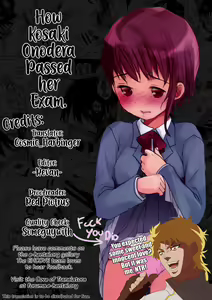 Page 35 of Onodera Kosaki wa Koushite Juken ni Seikou Shimashita. | How Kosaki Onodera Passed her Exam. - preview thumbnail
