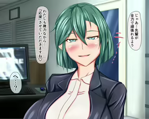 Page 19 of Shinnyuu Shain!! ~Shinsotsu Saiyou de Jinji ni Yattekita Onnanoko ga Tondemonai Dosukebe Inran Shain dattara...~ - preview thumbnail