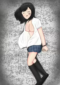 Page 24 of "Mou Yurushite" Furyou-tachi ni Youshanaku Ryoujoku Sareru Onnanoko - preview thumbnail