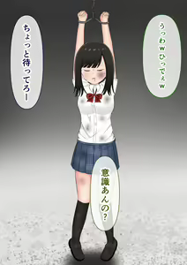 Page 3 of "Mou Yurushite" Furyou-tachi ni Youshanaku Ryoujoku Sareru Onnanoko - preview thumbnail