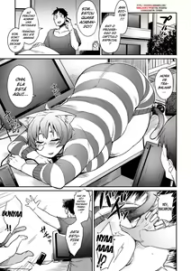 Megamori! Melonbooks 4P leaflet — hentai manga cover on Fhentai