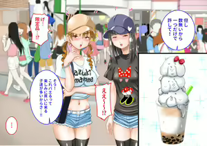 Page 57 of Oppai Challenge de Tada ni Naru Kitchen Car Hajimemashita! - preview thumbnail