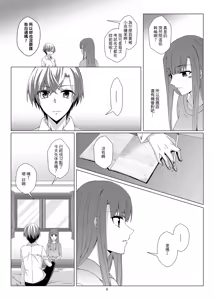 Page 8 of 感情遲鈍的女友和為此困擾的我 - preview thumbnail