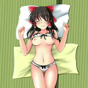 Page 17 of Reimu-san ga ne tetanode itazura shite mita - preview thumbnail