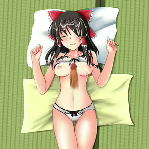 Page 18 of Reimu-san ga ne tetanode itazura shite mita - preview thumbnail